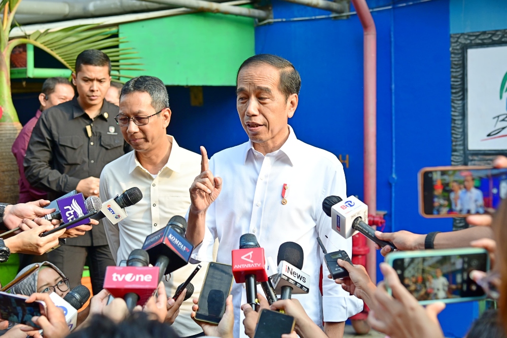 Kenaikan Harga Beras, Jokowi: Indonesia Masih Lebih Baik Dibanding Tetangga