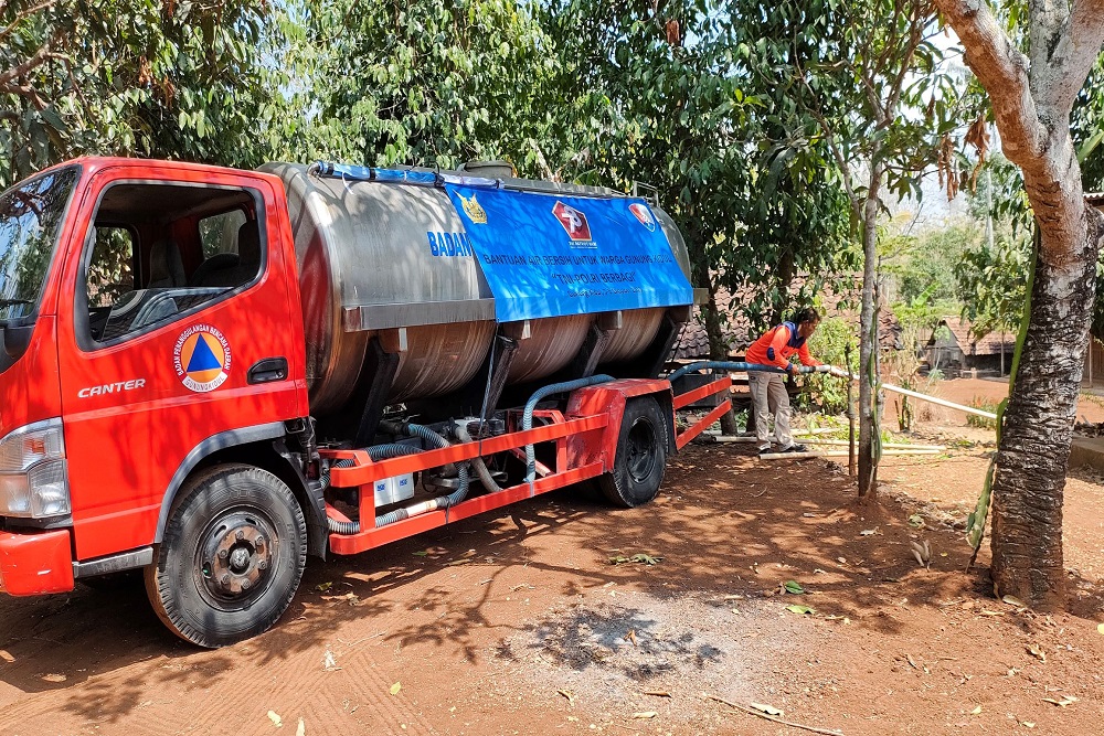 Kekeringan Meluas, Bantuan Air Bersih di Gunungkidul Tembus 18 Juta Liter