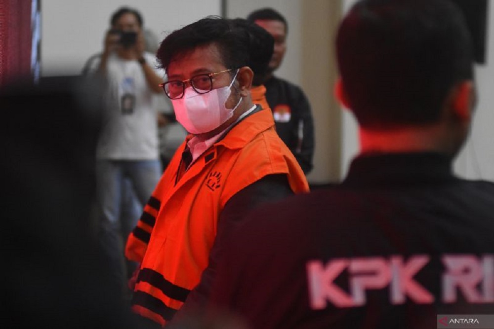 KPK Sebut Mantan Mentan dkk Gunakan Uang Korupsi untuk Umrah