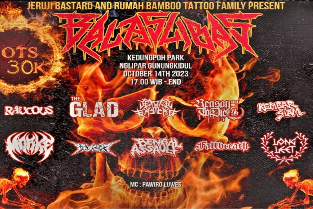 Ultah ke-15, Jeruji Bastard Hadirkan Reason To Die sampai The Glad