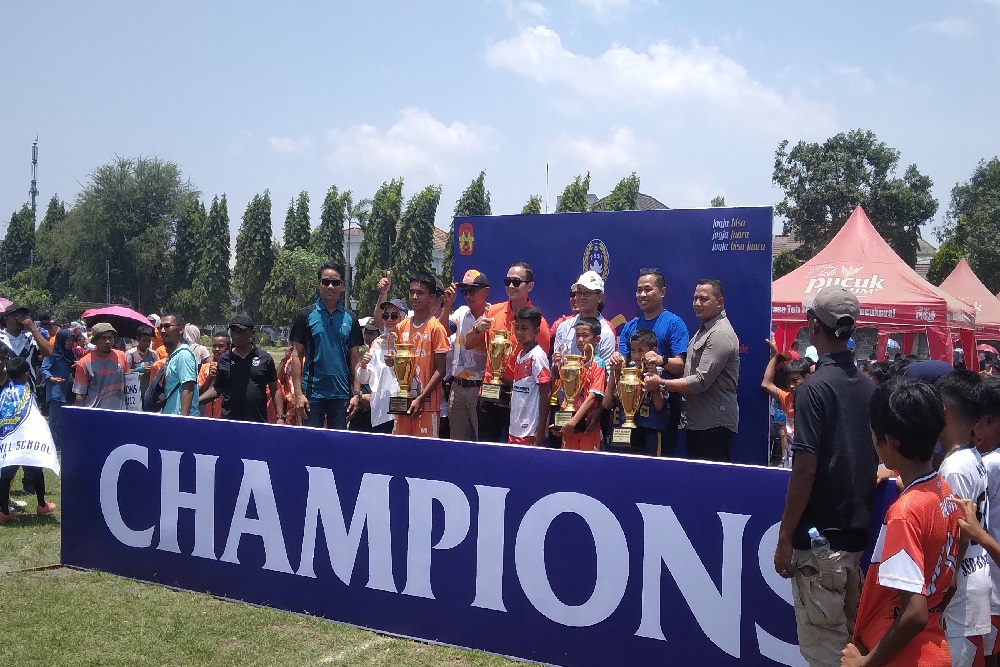 Resmi Ditutup, SSB Baturetno Bantul Borong Juara Kategori Gold di Grassroot Football Festival