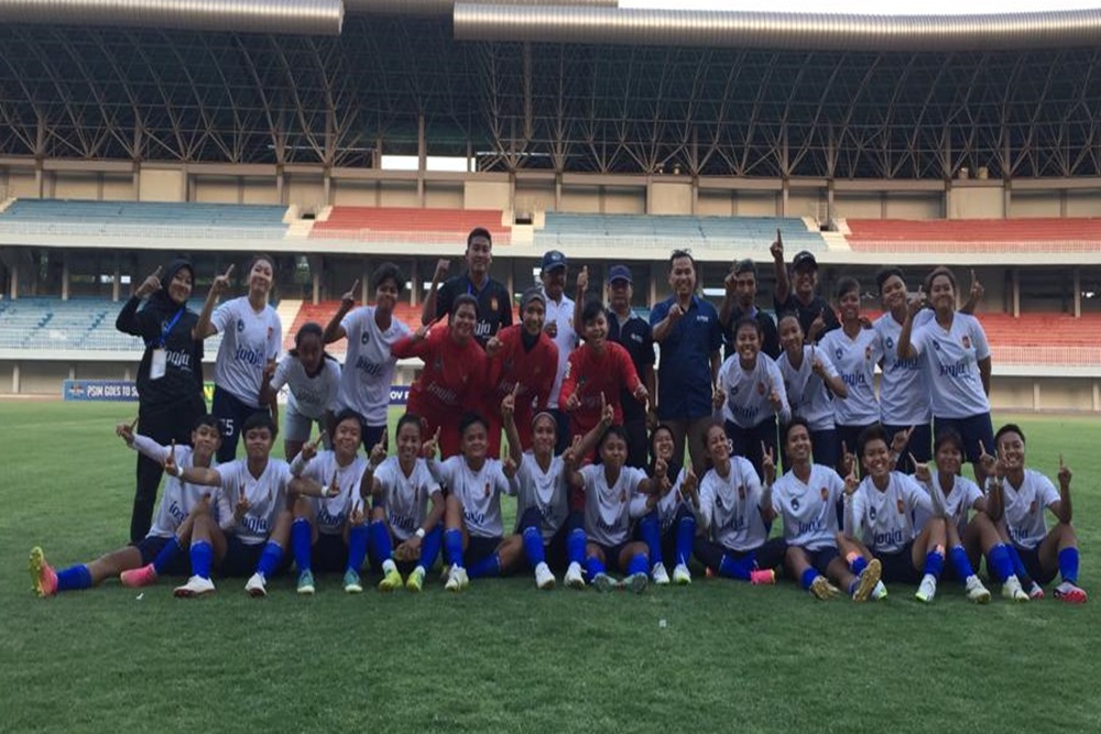 Penalti Amel Antar Sepak Bola Putri DIY Cetak Sejarah Baru Lolos PON