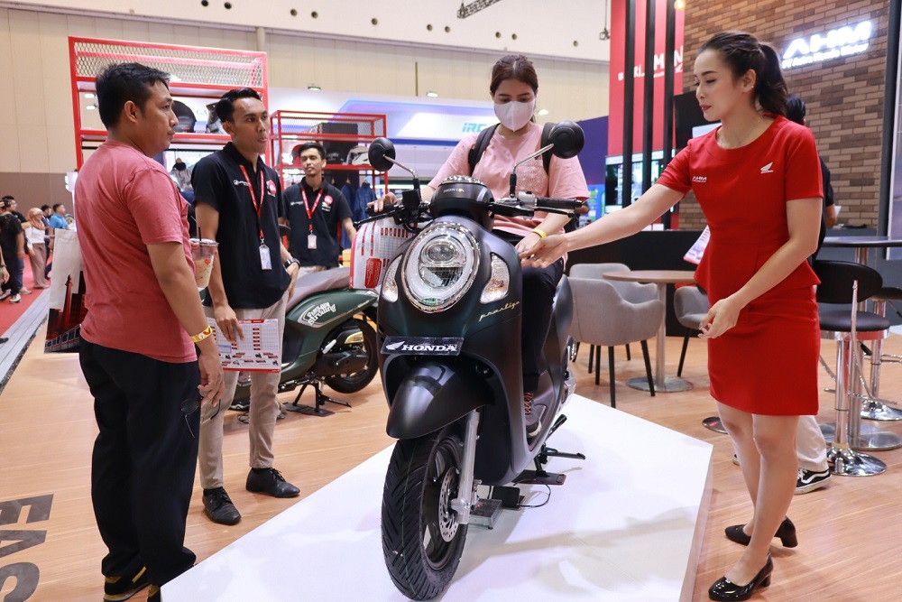 IMOS+ 2023, Model Terbaru Honda Scoopy Jadi Favorit Pengunjung