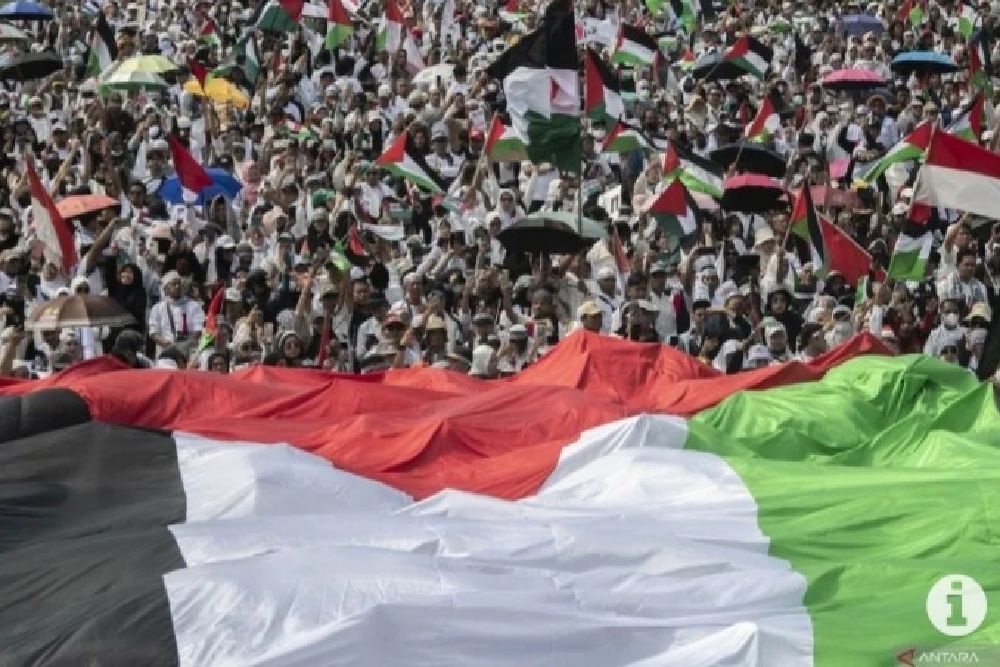 Menlu: Indonesia Tegaskan Lagi Dukungan Penuh kepada Palestina