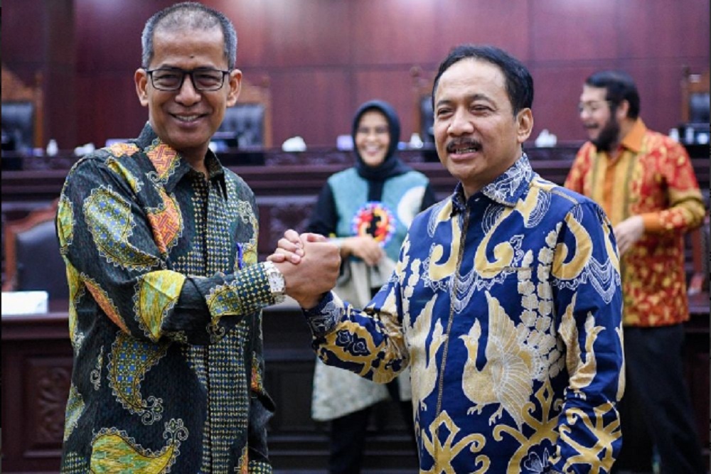 Suhartoyo Terpilih Jadi Ketua Mk Gantikan Anwar Usman Saldi Isra Wakil Ketua 7743