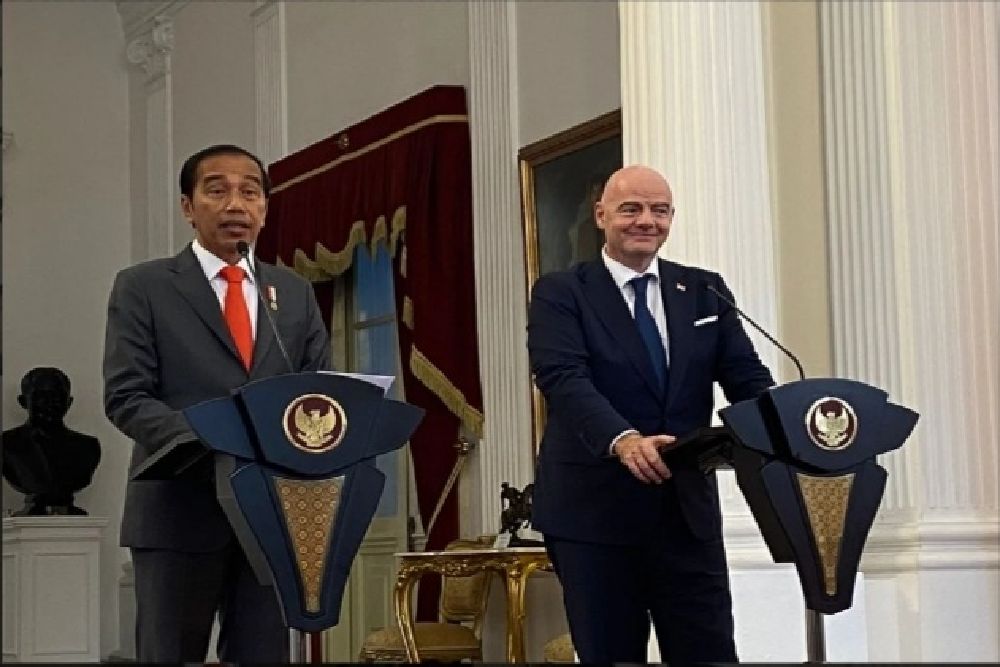 Jokowi dan Presiden FIFA Duduk Bareng Hadiri Pembukaan Piala Dunia U-17, Dimeriahkan Artis Papan Atas