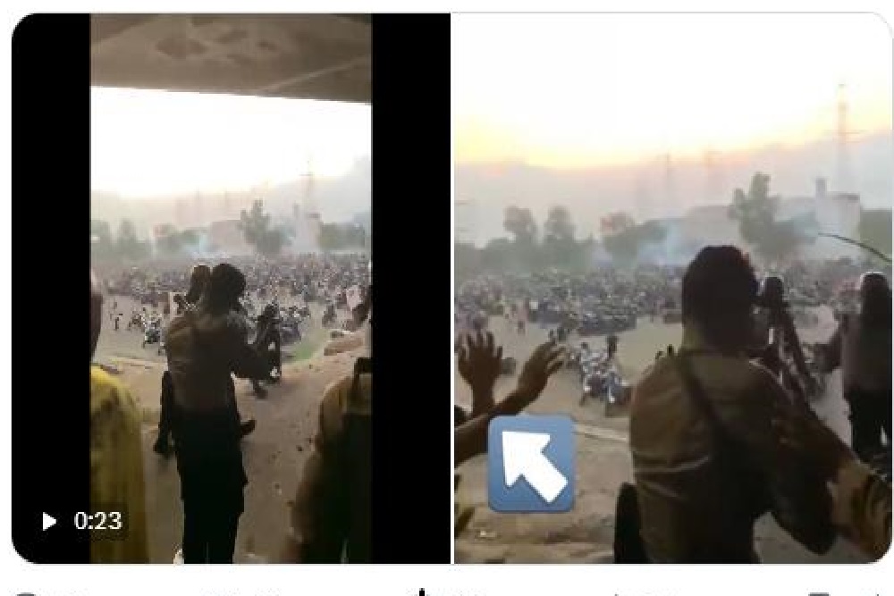 Video Kerusuhan Suporter di Stadion Joko Samudro Gresik Viral, Polisi Tembakkan Gas Air Mata