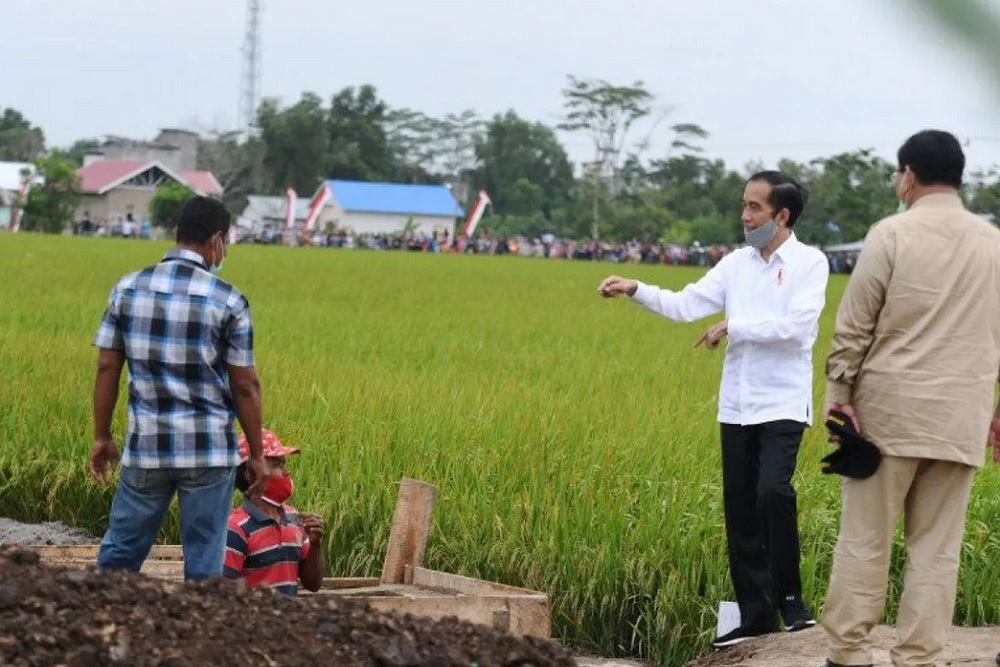 Jokowi Instruksikan Penyaluran Beras Bansos sampai Pilpres 2024 Selesai