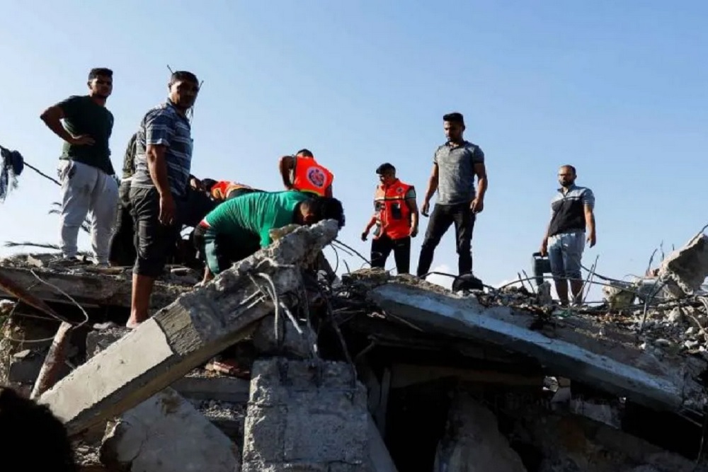 Jelang Gencatan Senjata, Israel Bombardir Sekolah PBB di Gaza, 30 Orang Tewas