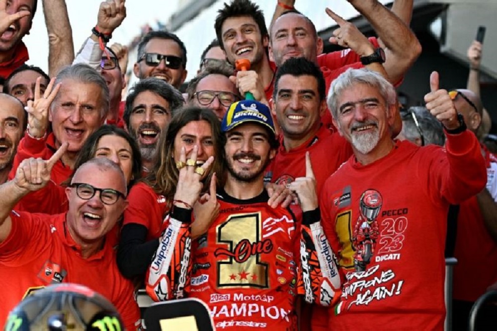 Jorge Martin dan Marc Marquez Tersingkir, Bagnaia Pertahankan Gelar Juara Dunia di MotoGP Valencia