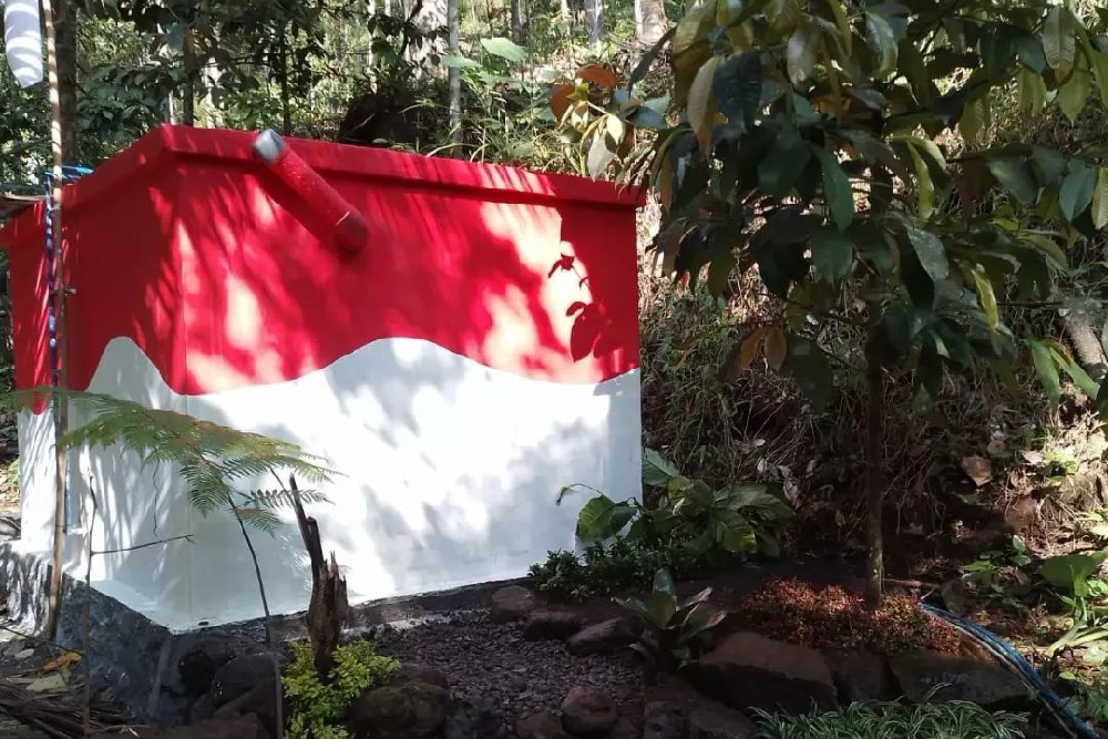 Terkendala Air Bersih, Desa Kelahiran WR Supratman Dibangun Bak Penampungan