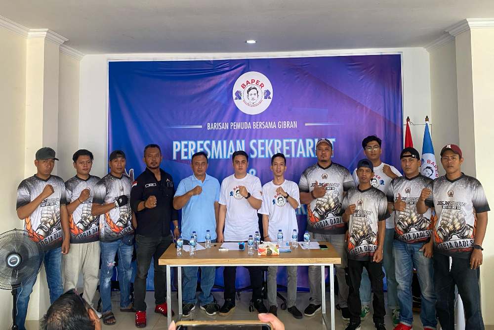 Resmikan Kantor DPP, Baper Siap Menangkan Prabowo-Gibran Satu Putaran