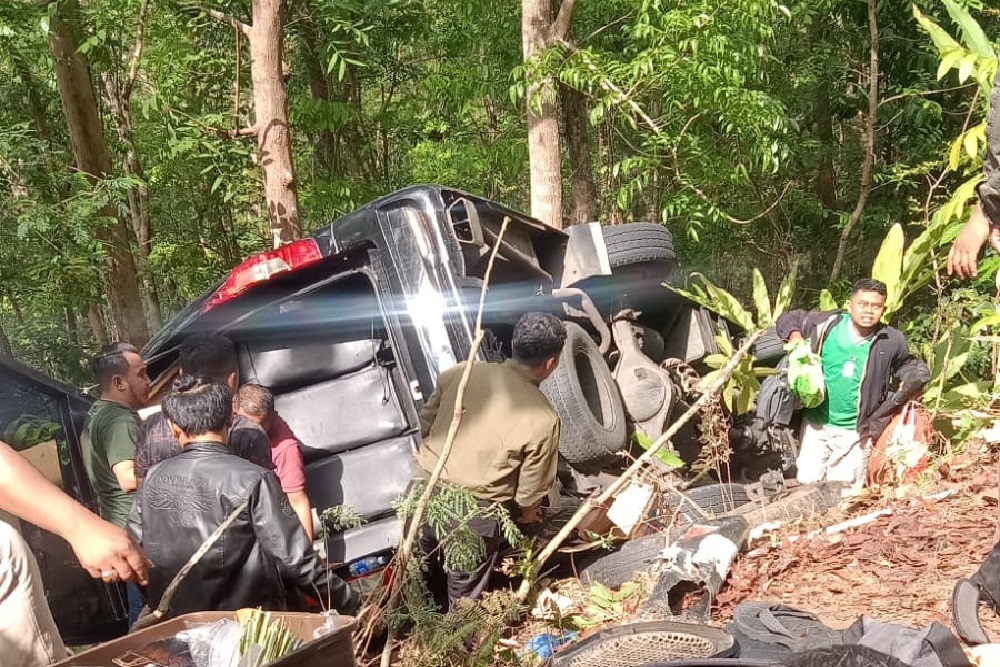 Buntut Kecelakaan Maut, Polisi Larang Kendaraan Besar Lewat Jalur Cinomati