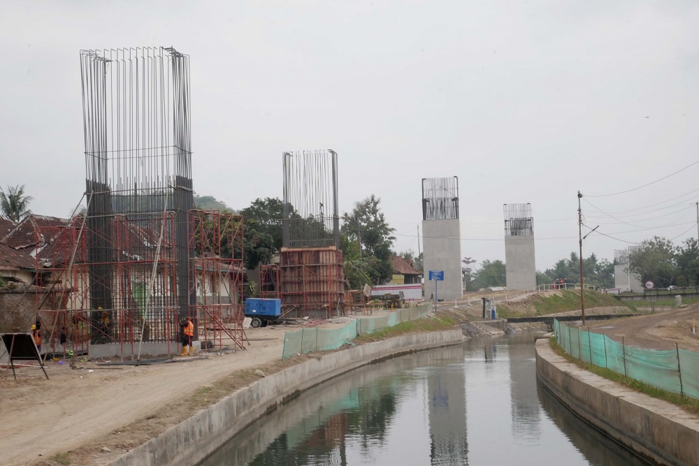 Melayang di Atas Selokan Mataram, Tol Jogja-Bawen Terapkan Konsep Green Toll Road