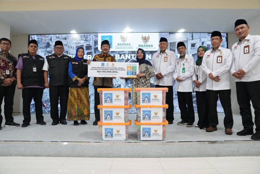 Pemkab Sleman Kembali Kirim Bantuan ke Palestina, Total Donasi Rp1,43 Miliar