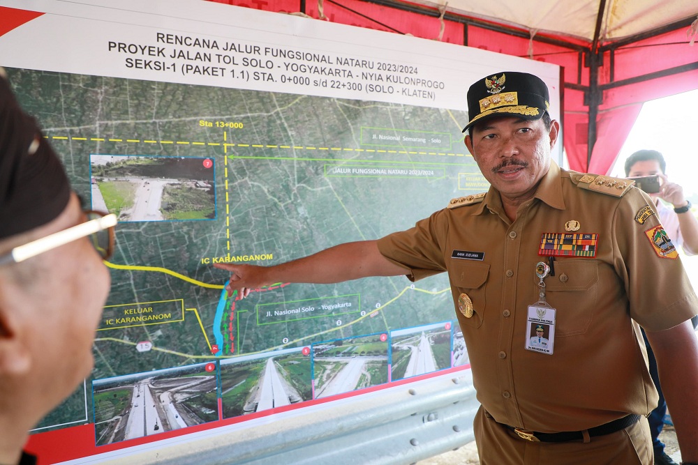 Sambut Liburan Nataru, Pj Gubernur Jateng Pastikan Tol Solo- Jogja Dibuka Fungsional Mulai 22 Desember 2023