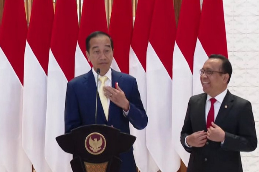 Presiden Kenakan Dasi Kuning saat ke Jepang, Ini Penjelasan Istana Negara