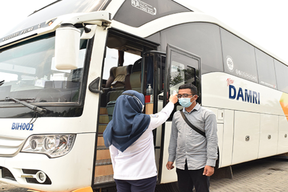 Tarif dan Lokasi Keberangkatan Bus DAMRI di Jogja