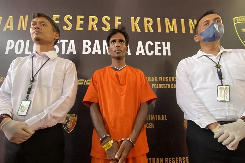 Amin Penyelundup Warga Rohingya ke Aceh Ditangkap Polisi