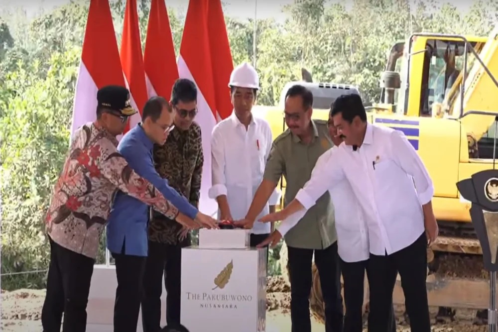 Jokowi Resmikan Proyek Apartemen Senilai Rp1 Triliun Di Ikn