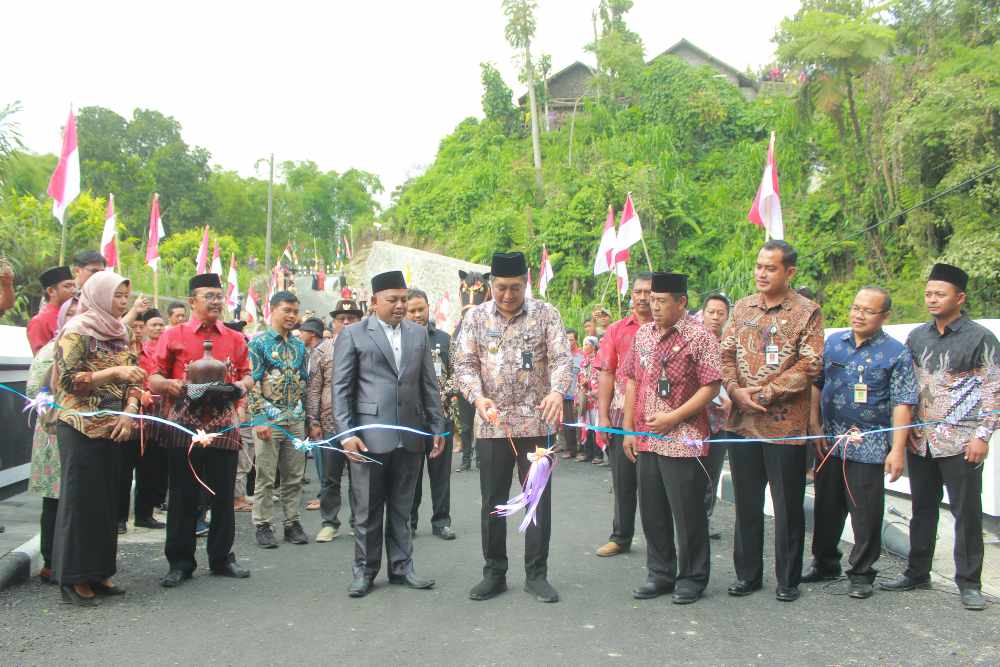 Jembatan Merah Putih di Jalur Evakuasi Merapi Diresmikan Hari Ini