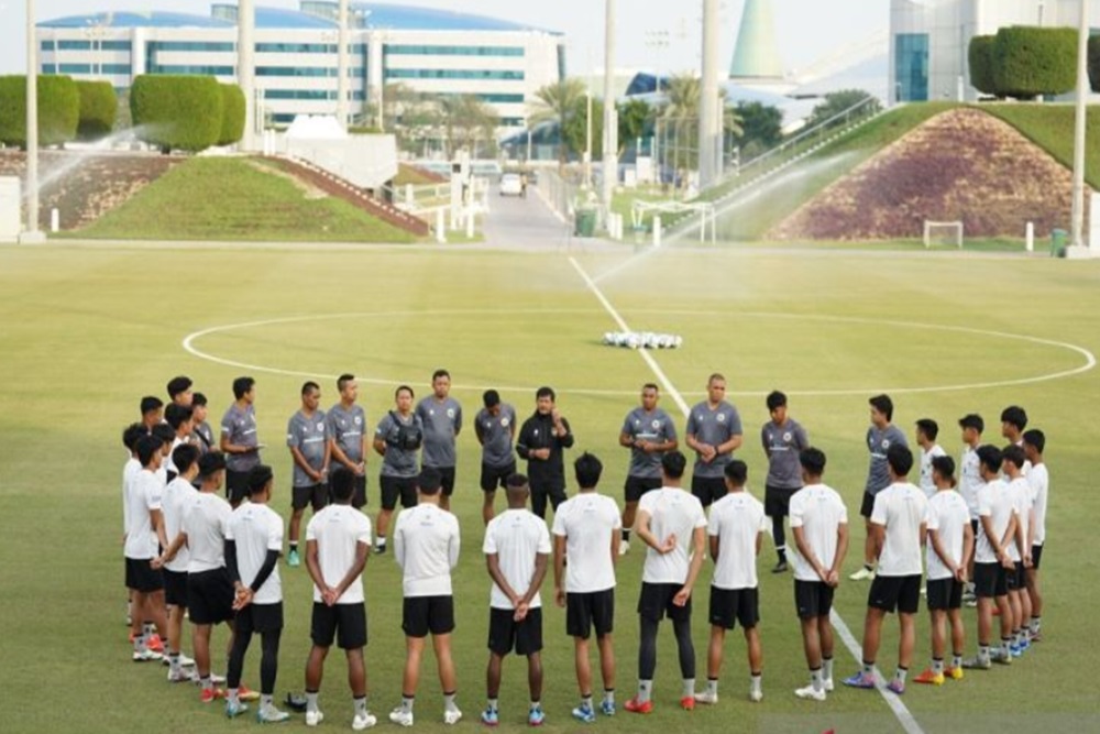 Latihan Perdana Timnas U-20 di Qatar, Indra Sjafri: Satu Minggu Fokus Profil Pemain