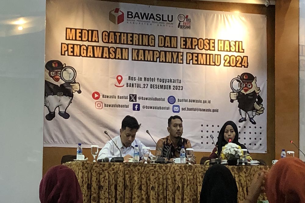 Bawaslu Bantul Mengendus Ada Kepala Dusun Terlibat Kampanye