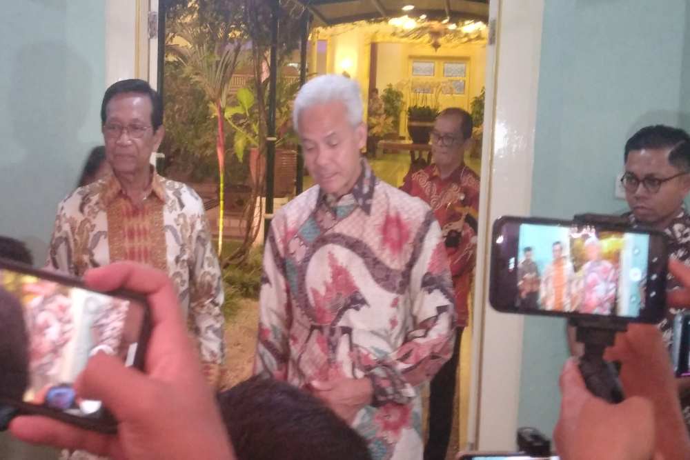 Ditemui Ganjar di Kompleks Kepatihan, Begini Penjelasan Sultan