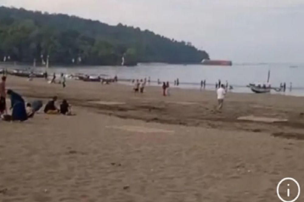 Usai Diguncang Gempa, Aktivitas Wisata di Pantai Pangandaran Normal