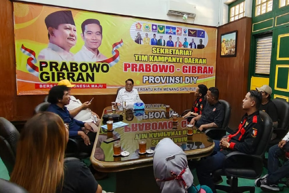 Targetkan Menang Satu Putaran, 85 Kelompok Relawan Prabowo-Gibran DIY Akan Gelar Pertemuan