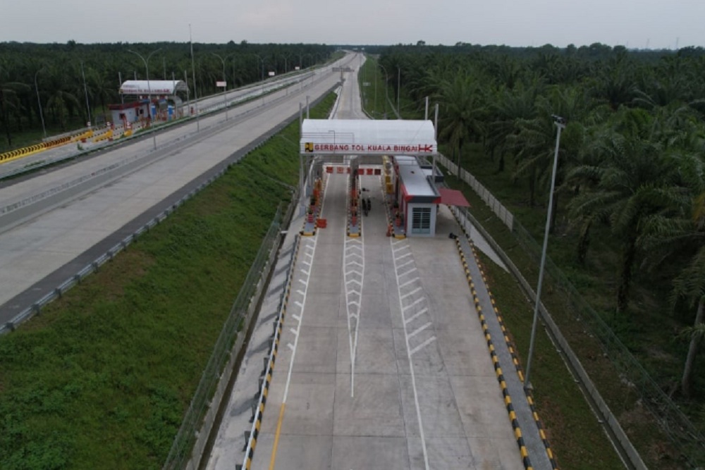 Ada Penyesuaian Tarif di Empat Ruas Jalan Tol Trans Sumatra Tahun Ini
