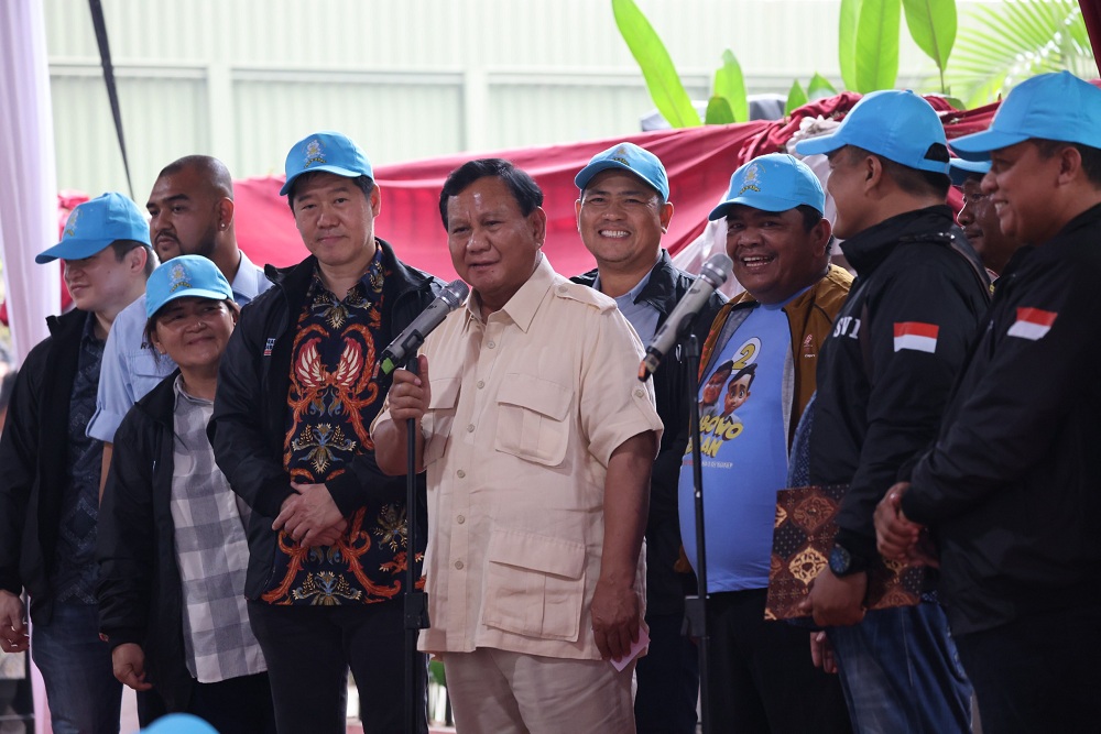 Terima Dukungan Nelayan se-Jawa, Prabowo Komitmen Perbaiki Kualitas Hidup Nelayan