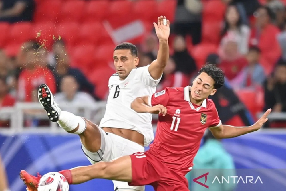 Hasil Piala Asia 2023, Indonesia Kalah 1-3 dari Irak