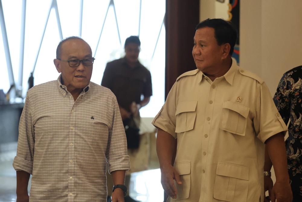 Momen Akrab Pertemuan Prabowo dan Aburizal Bakrie