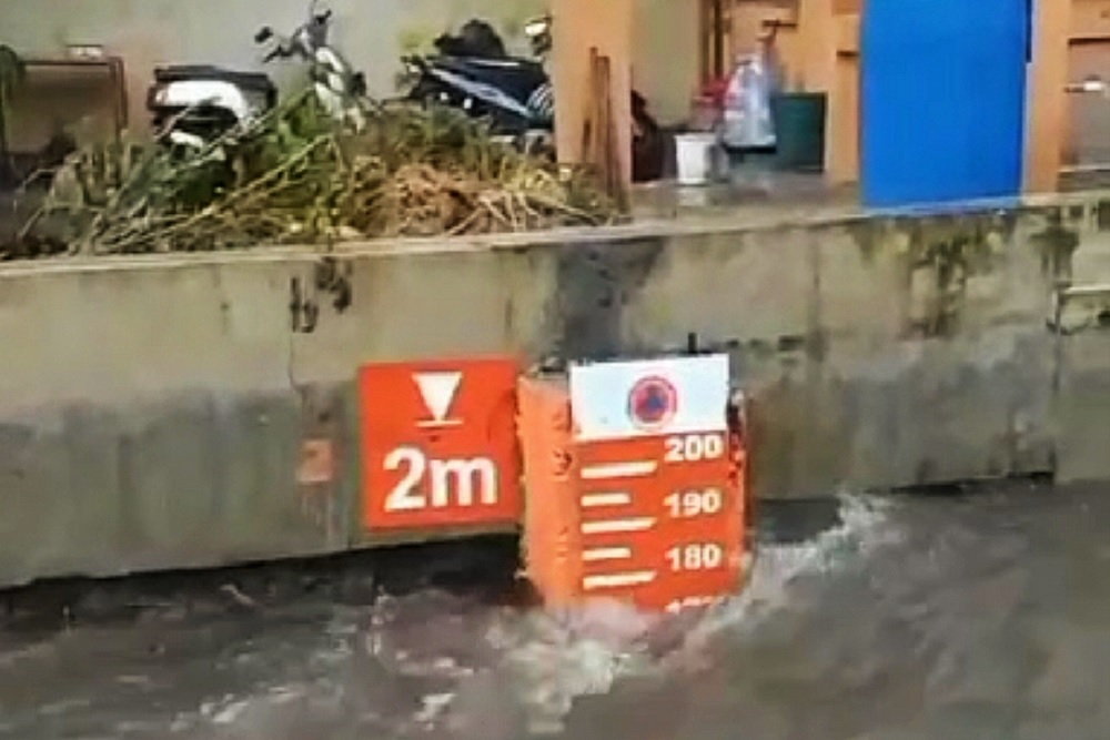 Hujan Deras Mengancam Kota Jogja, EWS di Sungai Belik Malah Mati