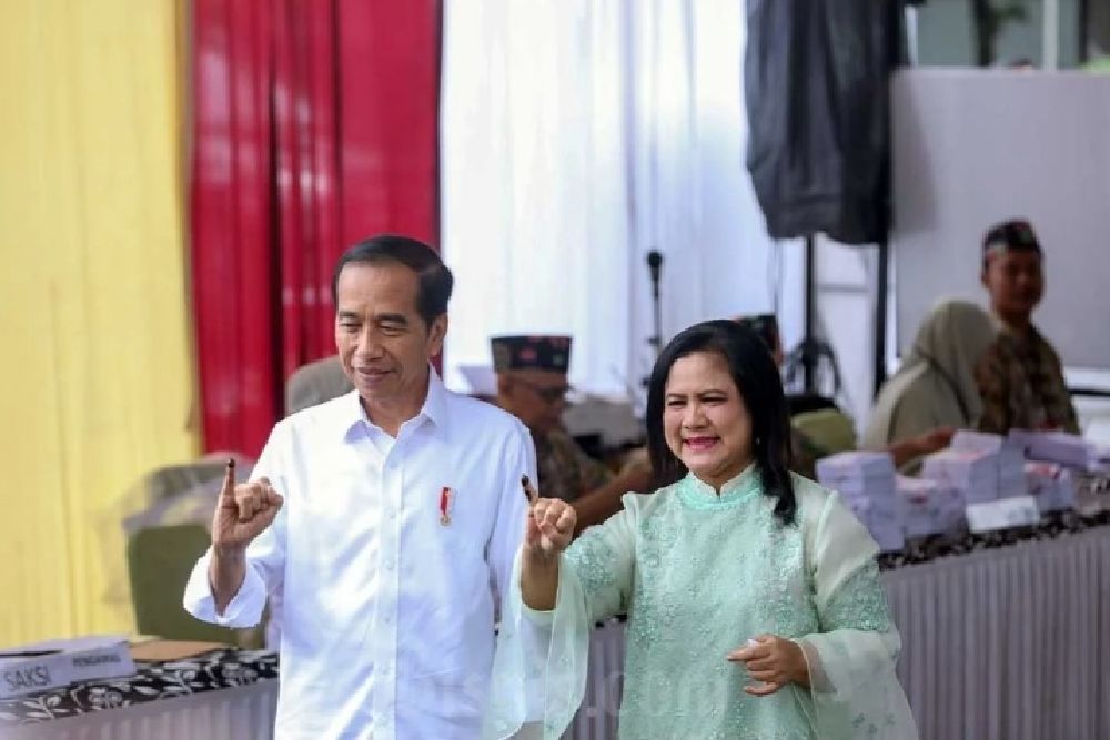 Usai Nyoblos, Jokowi Minta Warga Laporkan Kecurangan Pemilu 2024