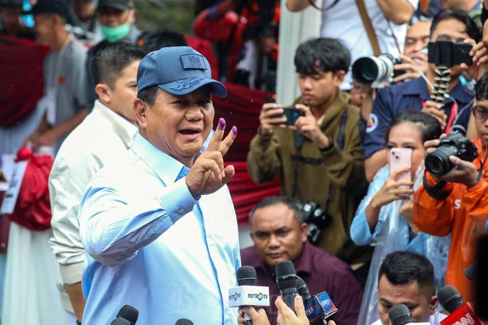 Prabowo Unggul Sementara di Jawa Tengah Versi  Quick Count Kawalpemilu