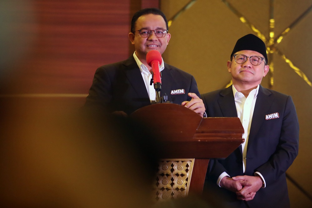 Anies-Muhaimin Unggul di TPS Megawati Mencoblos