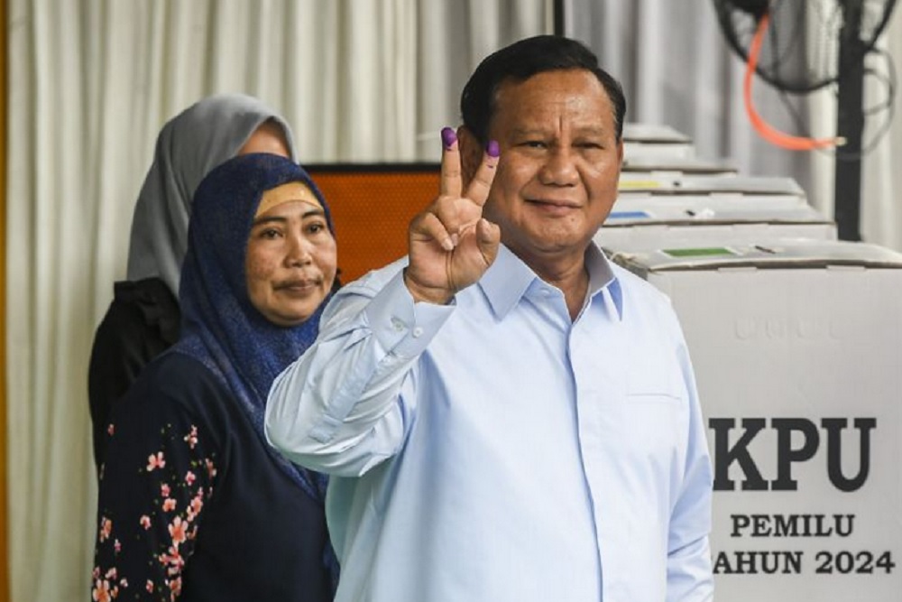 Hitung Cepat Pemilu 2024 Unggul, Prabowo Bakal Pidato Politik di Istora Malam Ini