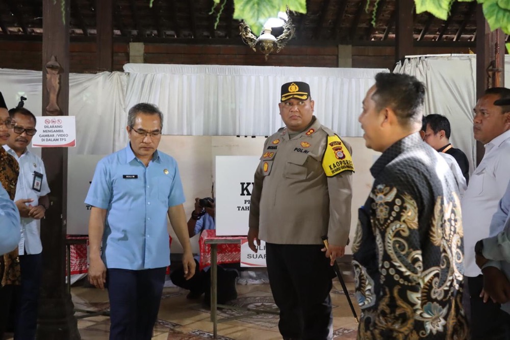 Pemilu 2024 Di Bantul Berjalan Aman Dan Kondusif Kapolres Minta Warga Mempertahankannya 