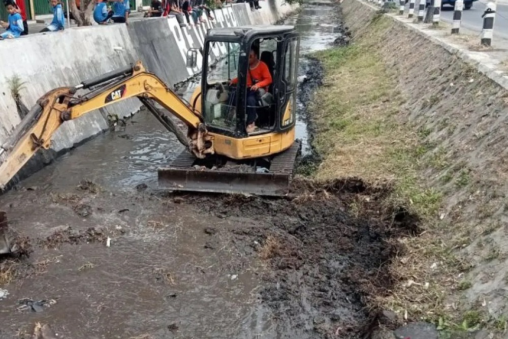 DLH Bantul Koordinasi Penanganan Sampah di Aliran Sungai