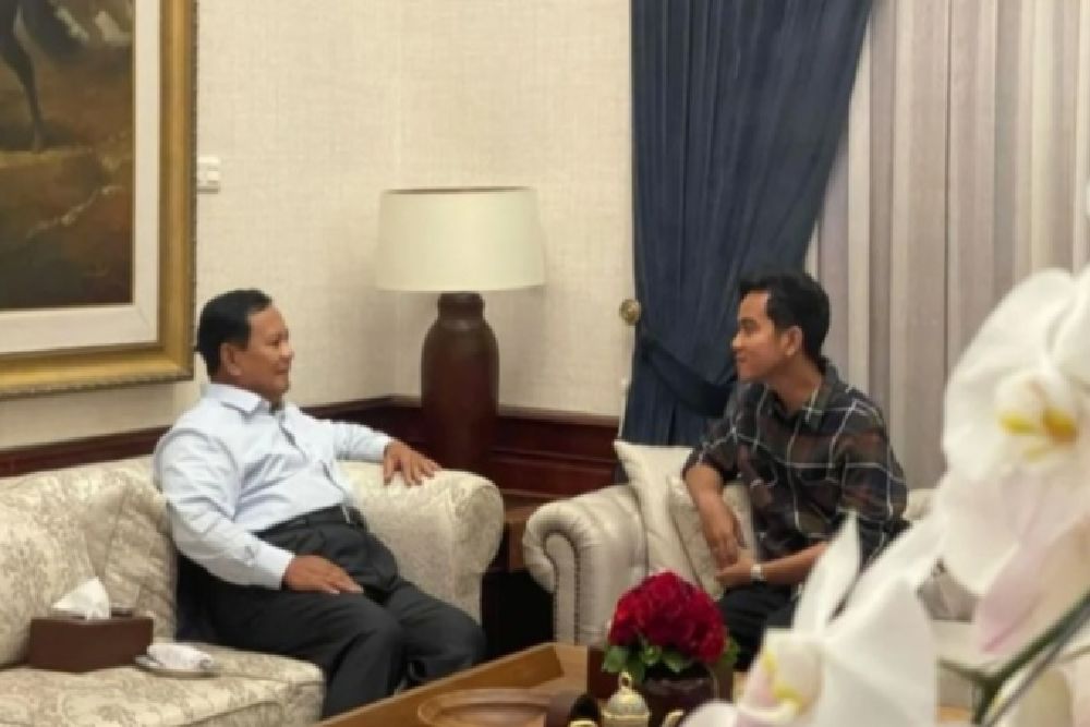 Gibran Enggan Beberkan Hasil Pembahasan Kementerian Baru dengan Prabowo di Kartanegara