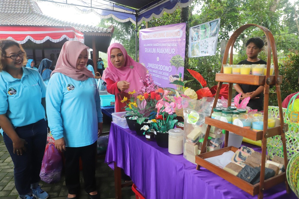 Beragam Produk Pengolahan Sampah Dipamerkan dalam Puncak HPSN