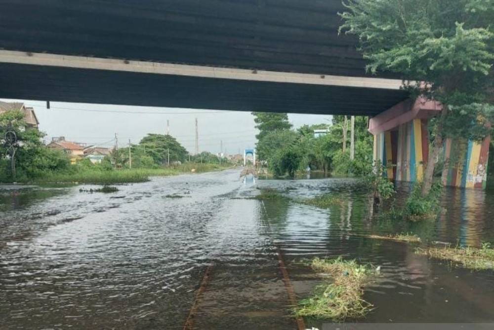 Jalur Stasiun Semarang Tawang hingga Alastua Masih Terendam Banjir, Sejumlah Perjalanan Kereta Api Dibatalkan