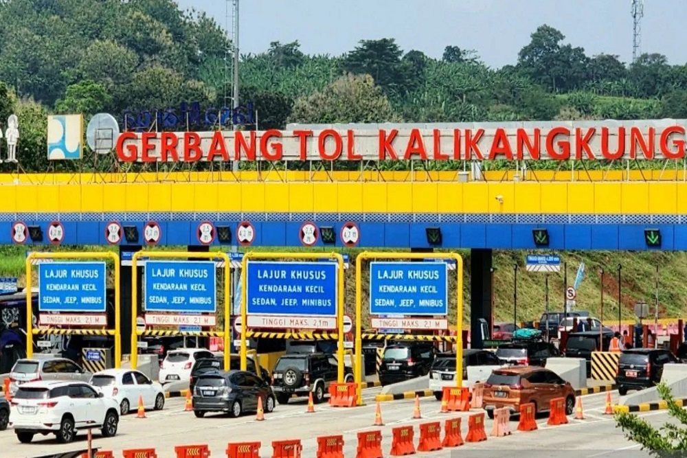 Tol Semarang-Batang Dilengkapi 100 CCTV untuk Pantau Arus Mudik