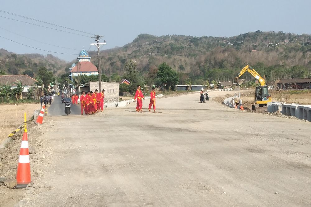 Telan Danais Rp64 Miliar, Proyek Normalisasi Tanjakan Clongop Gedang Sari Gunungkidul Dilaksanakan Setelah Lebaran