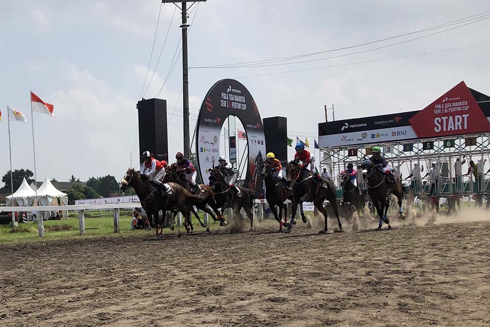 198 Ekor Kuda Berpacu di Piala Tiga Mahkota Seri 1 & Pertiwi Cup 2024