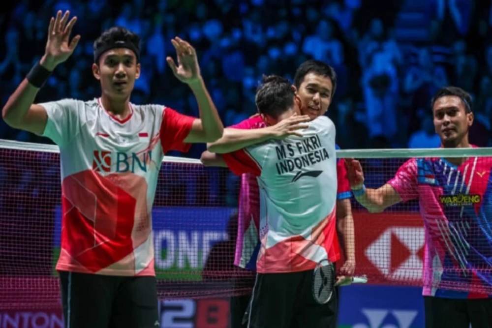 Ganda Putra Indonesia Keok, China Sabet Juara Piala Thomas 2024
