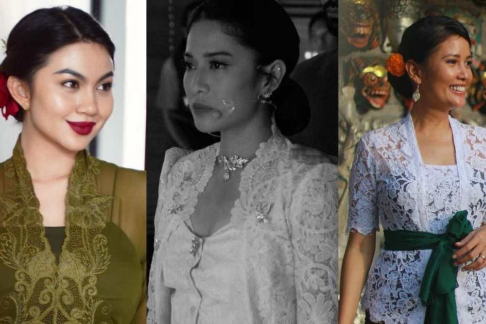 Cantiknya! 5 Artis Ini Bangga Tampil dengan Kebaya