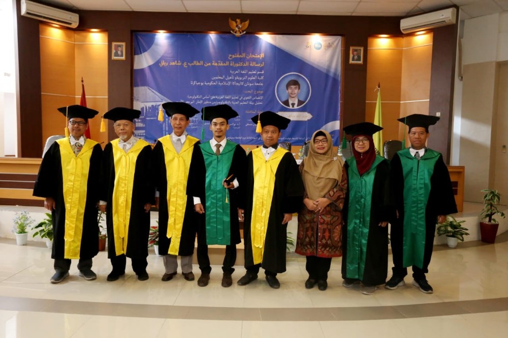UIN Jogja Lahirkan Doktor Pertama untuk Prodi Pendidikan Bahasa Arab